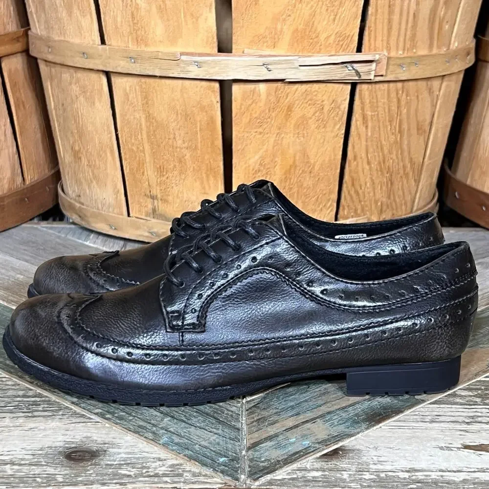 Rocket Dog Jerome Nightscope Faux Brown Leather Oxfords Womens Size 8